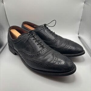 Allen Edmonds McAllister Black Wingtip Oxford‎ Shoes Men's Size 12D